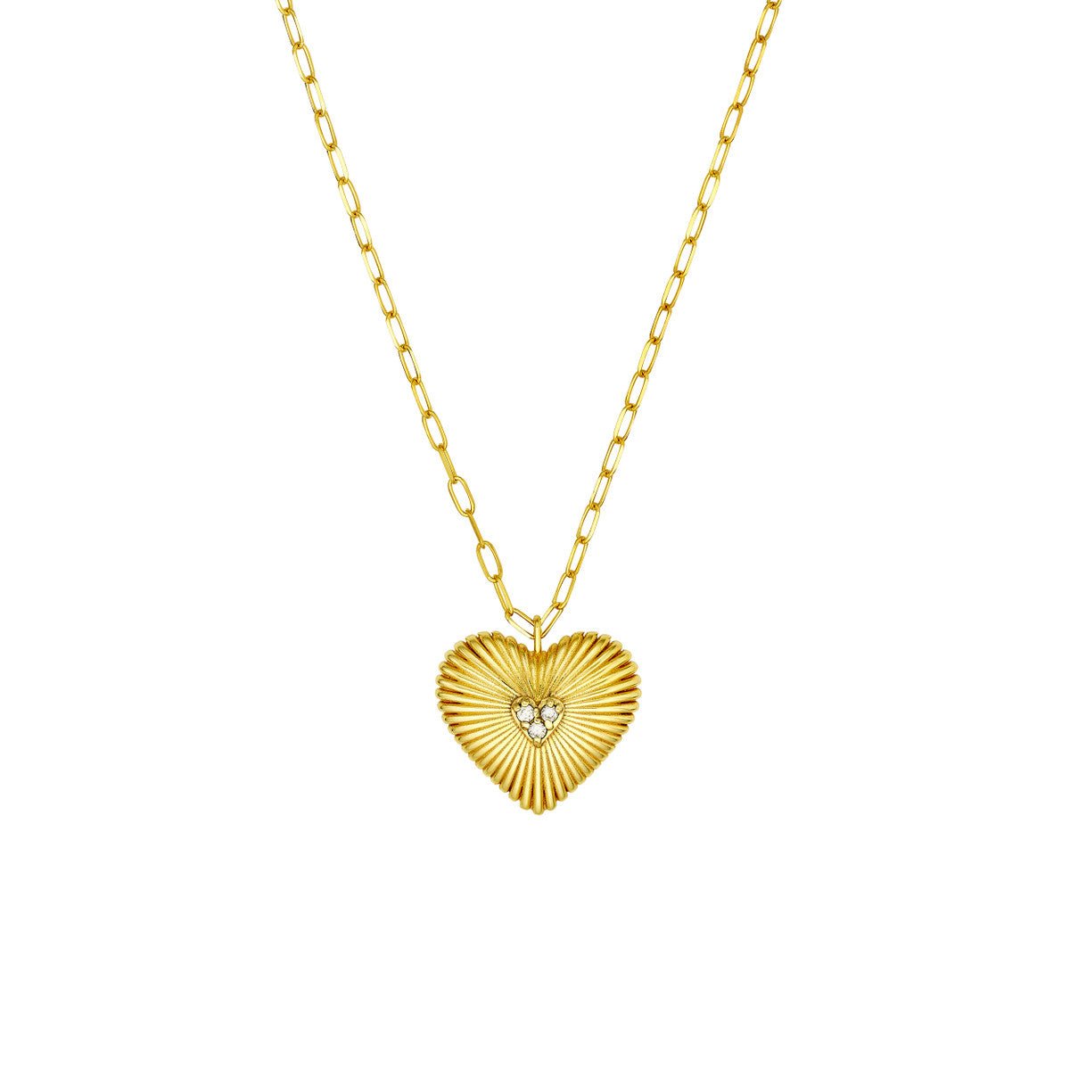 14k gold Beverly Hill outlet heart pendant