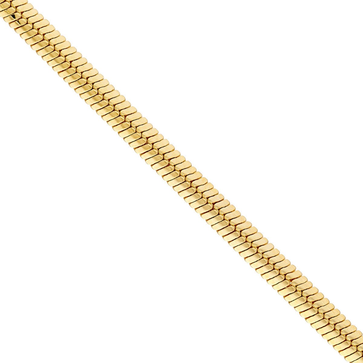 Birmingham Jewelry - 14K Yellow Gold Snake Anklet - Birmingham Jewelry