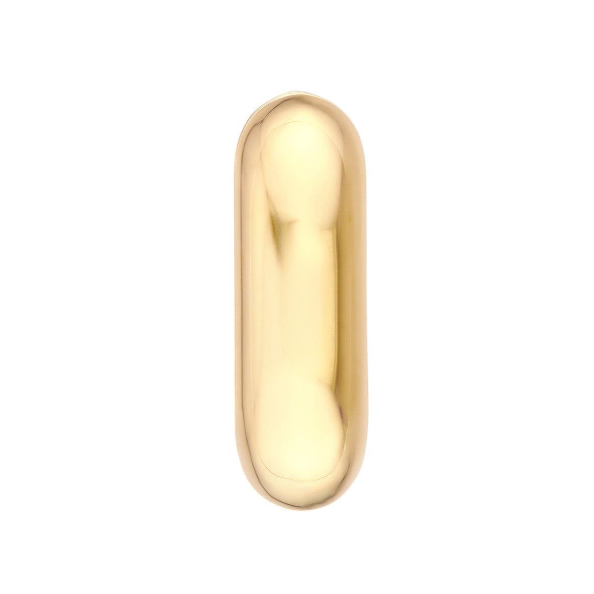 Birmingham Jewelry - 14K Yellow Polished Oval Hoop Earrings - Birmingham Jewelry