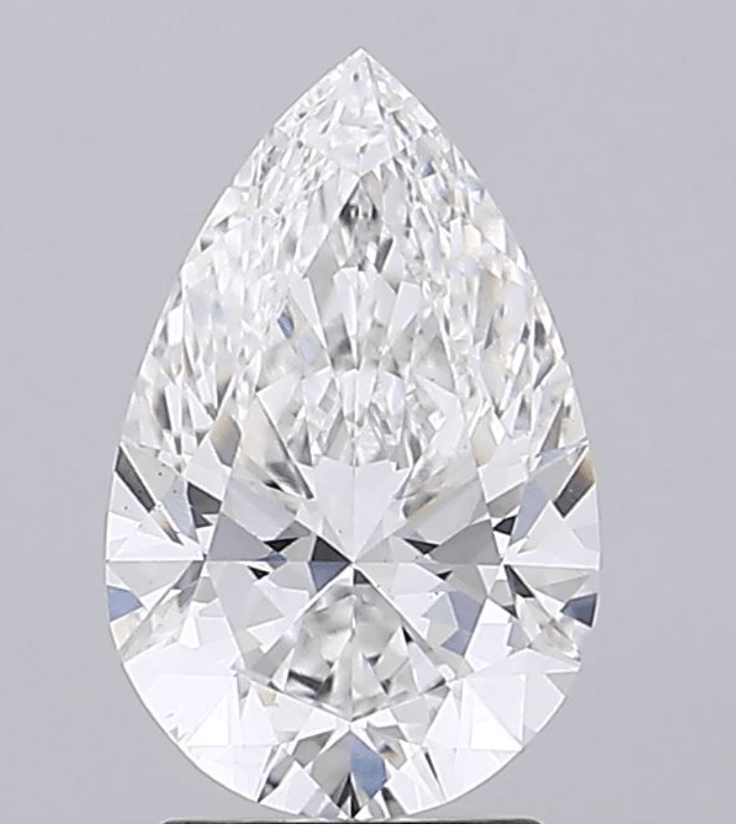 Birmingham Jewelry - 2.50ct Pear Shape Lab Grown Diamond (BIL412) - Birmingham Jewelry