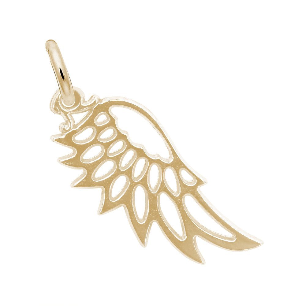 Rembrandt Charms - Rembrandt Charms - Angel Wing Charm - 1121 - Birmingham Jewelry