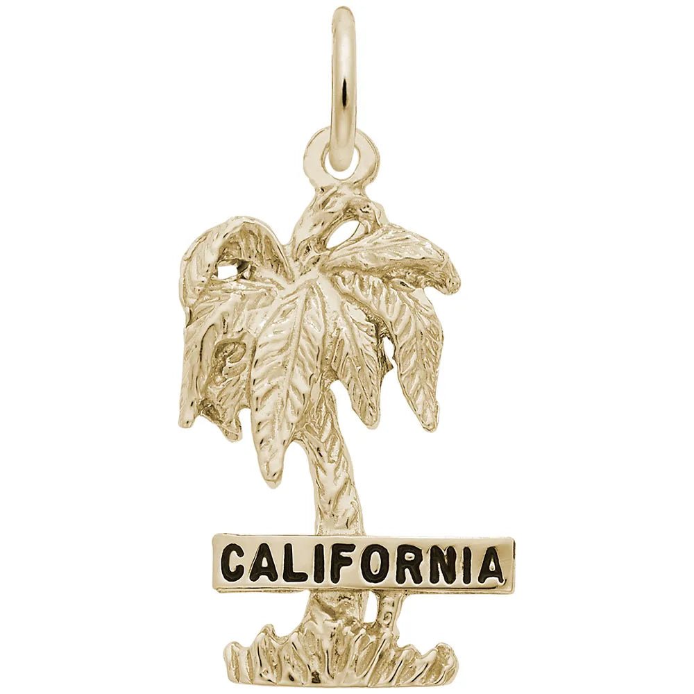 Rembrandt Charms - Rembrandt Charms - California Palm Tree Charm - 5315 - Birmingham Jewelry