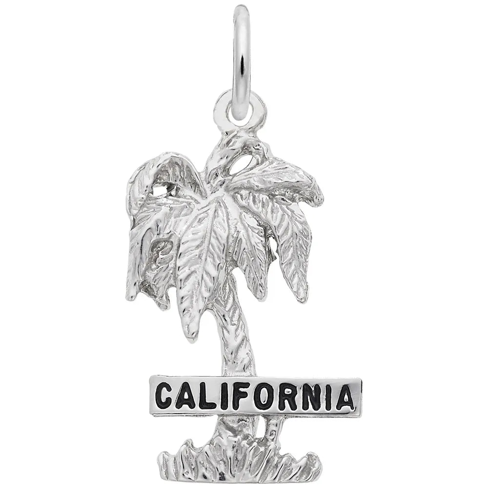 Rembrandt Charms - Rembrandt Charms - California Palm Tree Charm - 5315 - Birmingham Jewelry