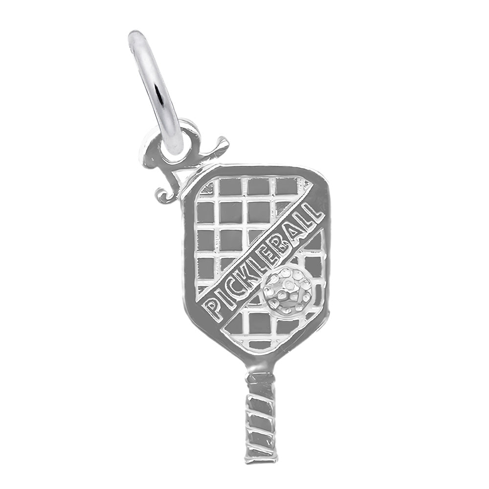 Rembrandt Charms - Lettered Pickleball Paddle - 1028 Rembrandt Charms Charm Birmingham Jewelry
