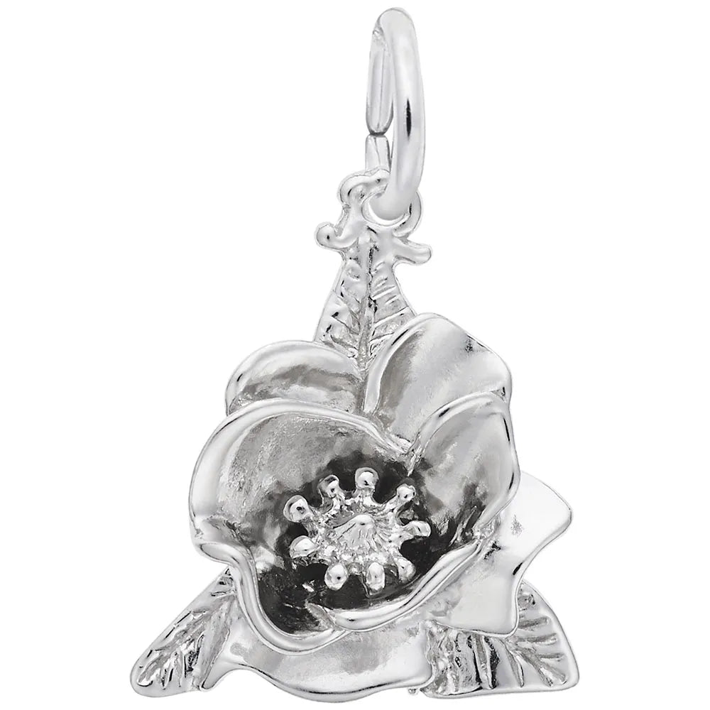 Rembrandt Charms - Rembrandt Charms - Magnolia Flower Charm - 3447 - Birmingham Jewelry