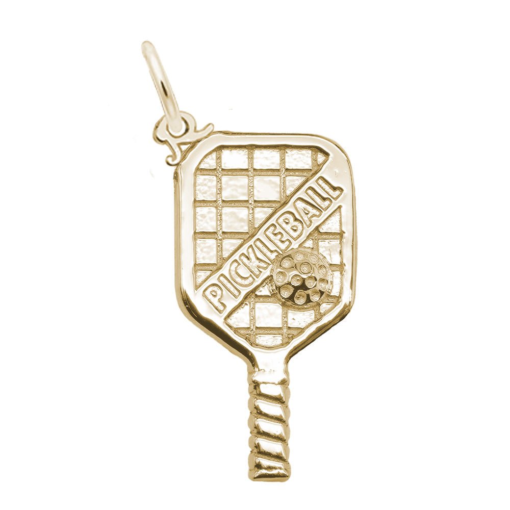 Rembrandt Charms - Medium Lettered Pickleball Paddle – 1037 Rembrandt Charms Charm Birmingham Jewelry