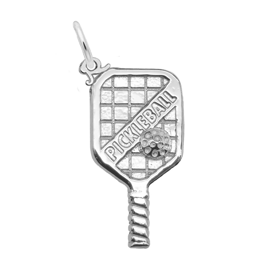 Rembrandt Charms - Medium Lettered Pickleball Paddle – 1037 Rembrandt Charms Charm Birmingham Jewelry