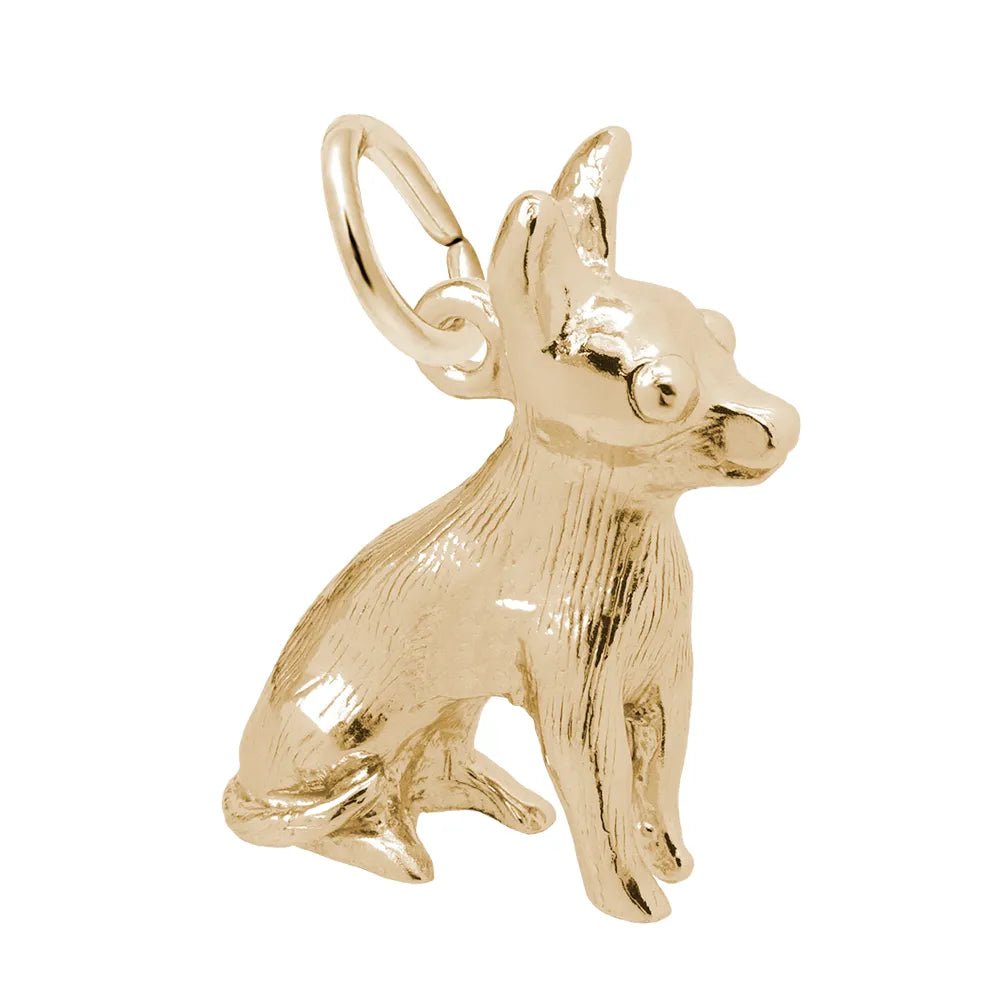 Rembrandt Charms - Rembrandt Charms - New Chihuahua Dog Charm - 1776 - Birmingham Jewelry