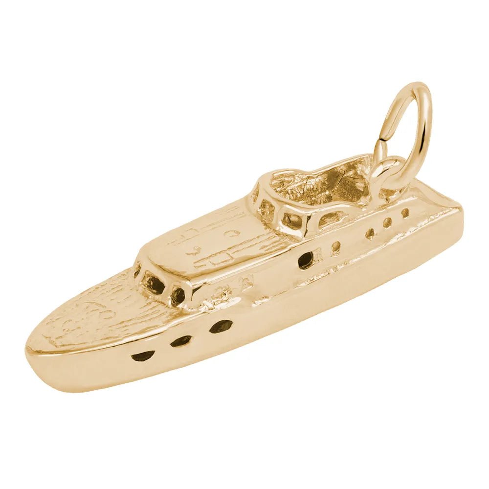 Rembrandt Charms - New Yacht Boat Charm - 1128 Rembrandt Charms Charm Birmingham Jewelry