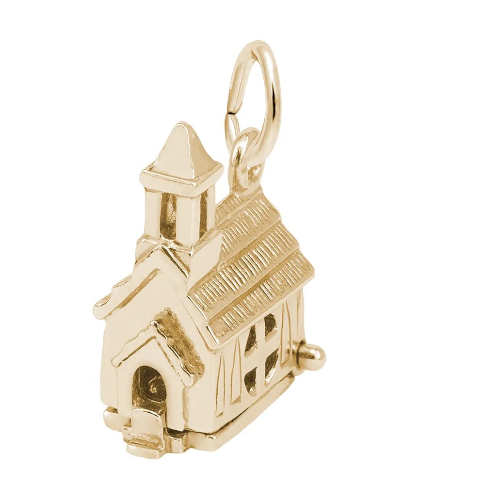 Rembrandt Charms - Opening Church Charm - 1175 Rembrandt Charms Charm Birmingham Jewelry