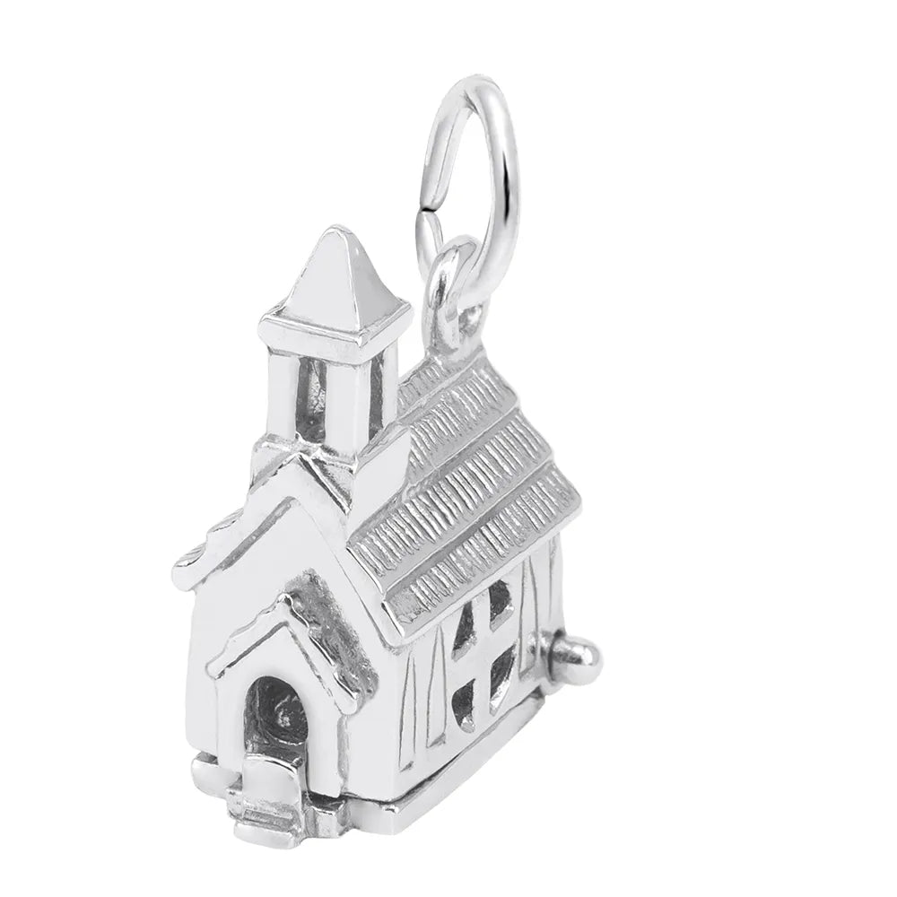 Rembrandt Charms - Opening Church Charm - 1175 Rembrandt Charms Charm Birmingham Jewelry