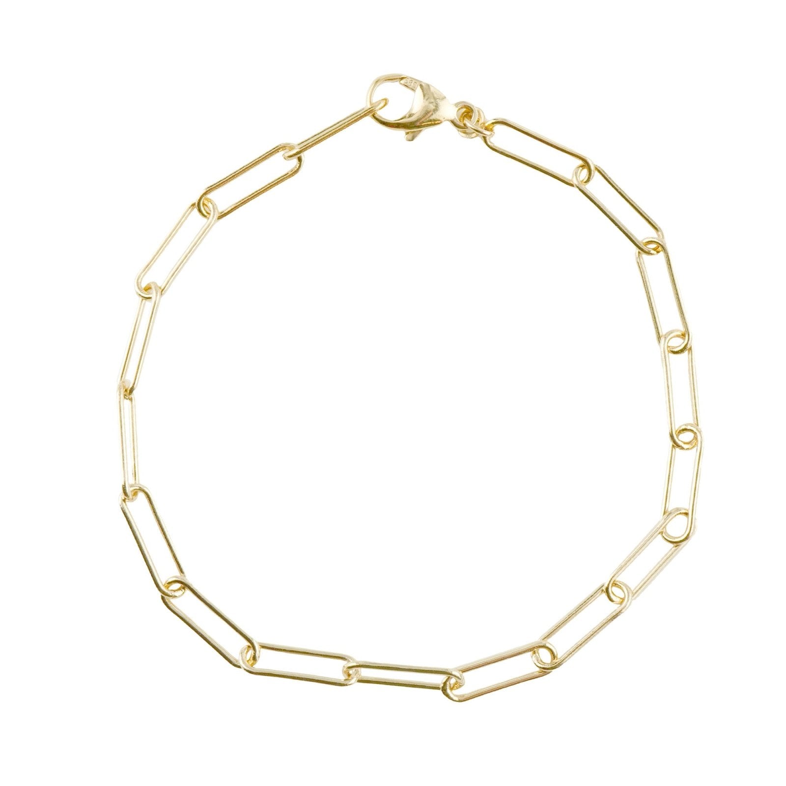 Rembrandt Charms - Paperclip Bracelet – Medium - 20-0310 Rembrandt Charms Bracelet Birmingham Jewelry