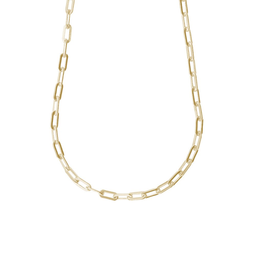 Rembrandt Charms - Small Paperclip Necklace - 33-0320 Rembrandt Charms Chain Birmingham Jewelry