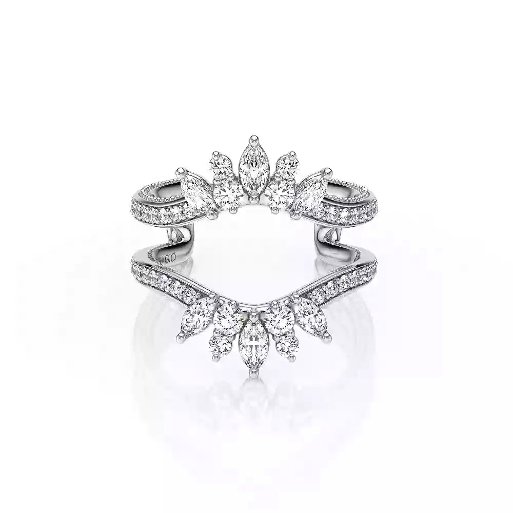 VANGUARD-2037W VERRAGIO Wedding Band Birmingham Jewelry Verragio Jewelry | Diamond Wedding Band VANGUARD-2037W