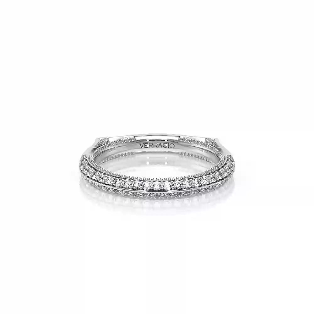 VANGUARD-2204W VERRAGIO Wedding Band Birmingham Jewelry Verragio Jewelry | Diamond Wedding Band VANGUARD-2204W