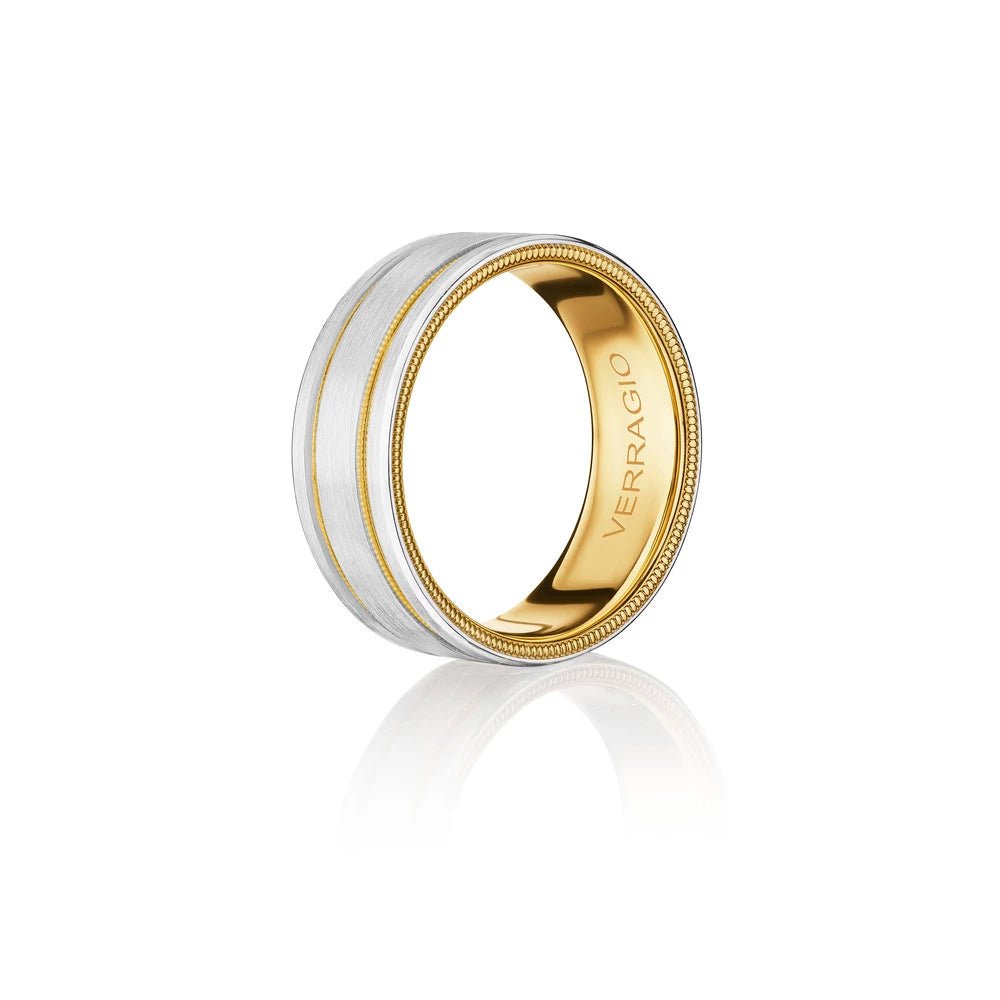 VW-8107 VERRAGIO Men's Wedding Band Birmingham Jewelry Verragio Jewelry | Men's Wedding Band VW-8107