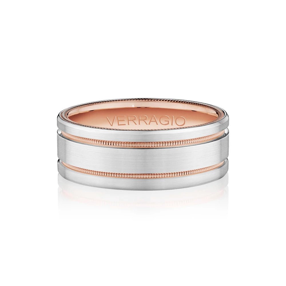 VW-8107 VERRAGIO Men's Wedding Band Birmingham Jewelry Verragio Jewelry | Men's Wedding Band VW-8107