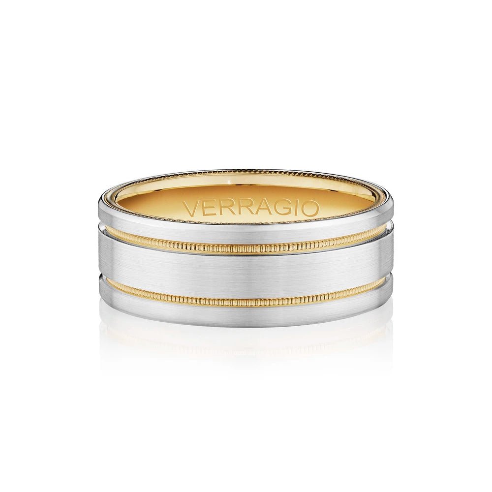 VW-8107 VERRAGIO Men's Wedding Band Birmingham Jewelry Verragio Jewelry | Men's Wedding Band VW-8107