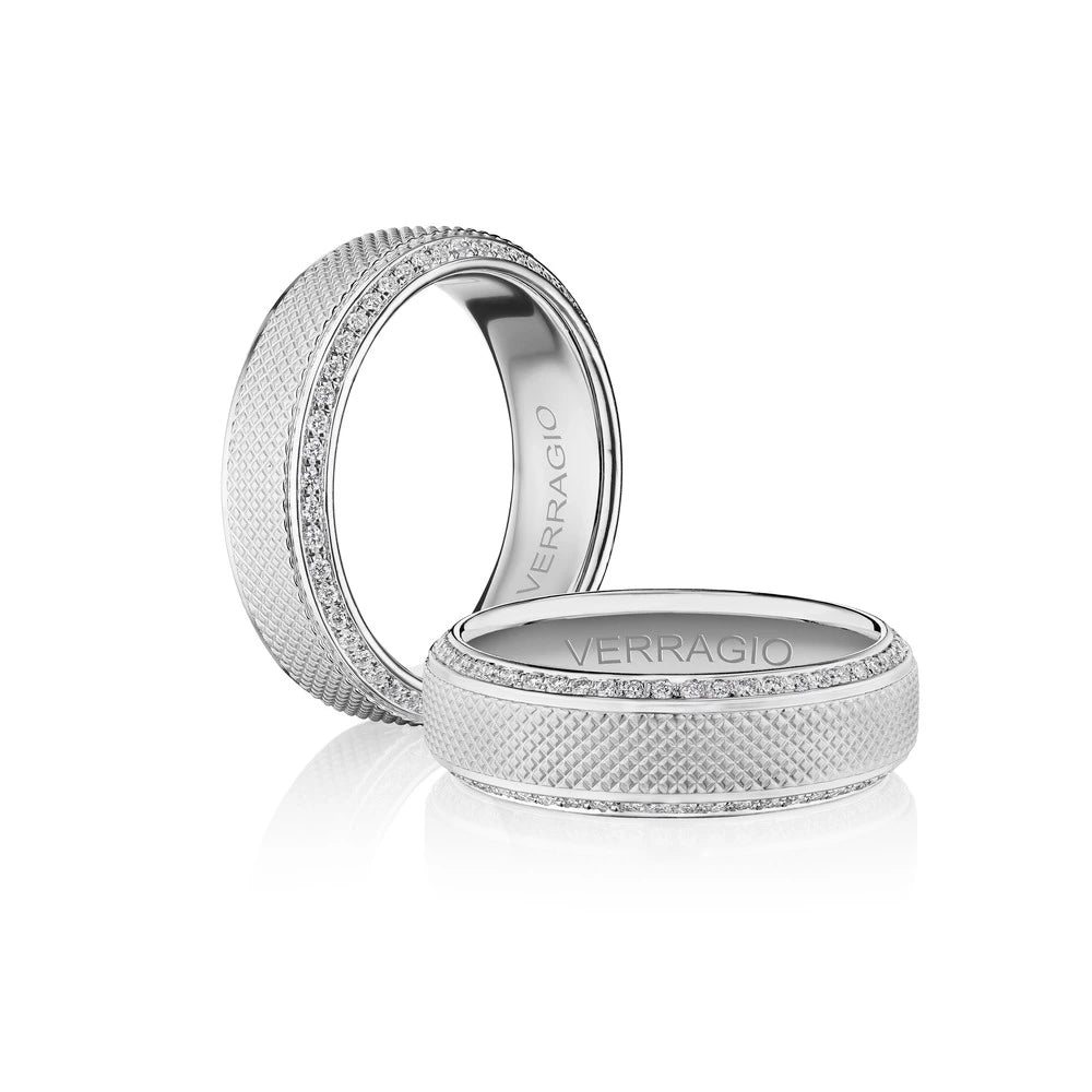VWD-7917 VERRAGIO Men's Wedding Band Birmingham Jewelry Verragio Jewelry | Men's Diamond Wedding Band VWD-7917