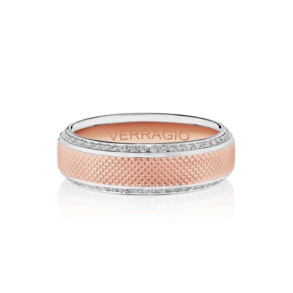 VWD-7917 VERRAGIO Men's Wedding Band Birmingham Jewelry Verragio Jewelry | Men's Diamond Wedding Band VWD-7917