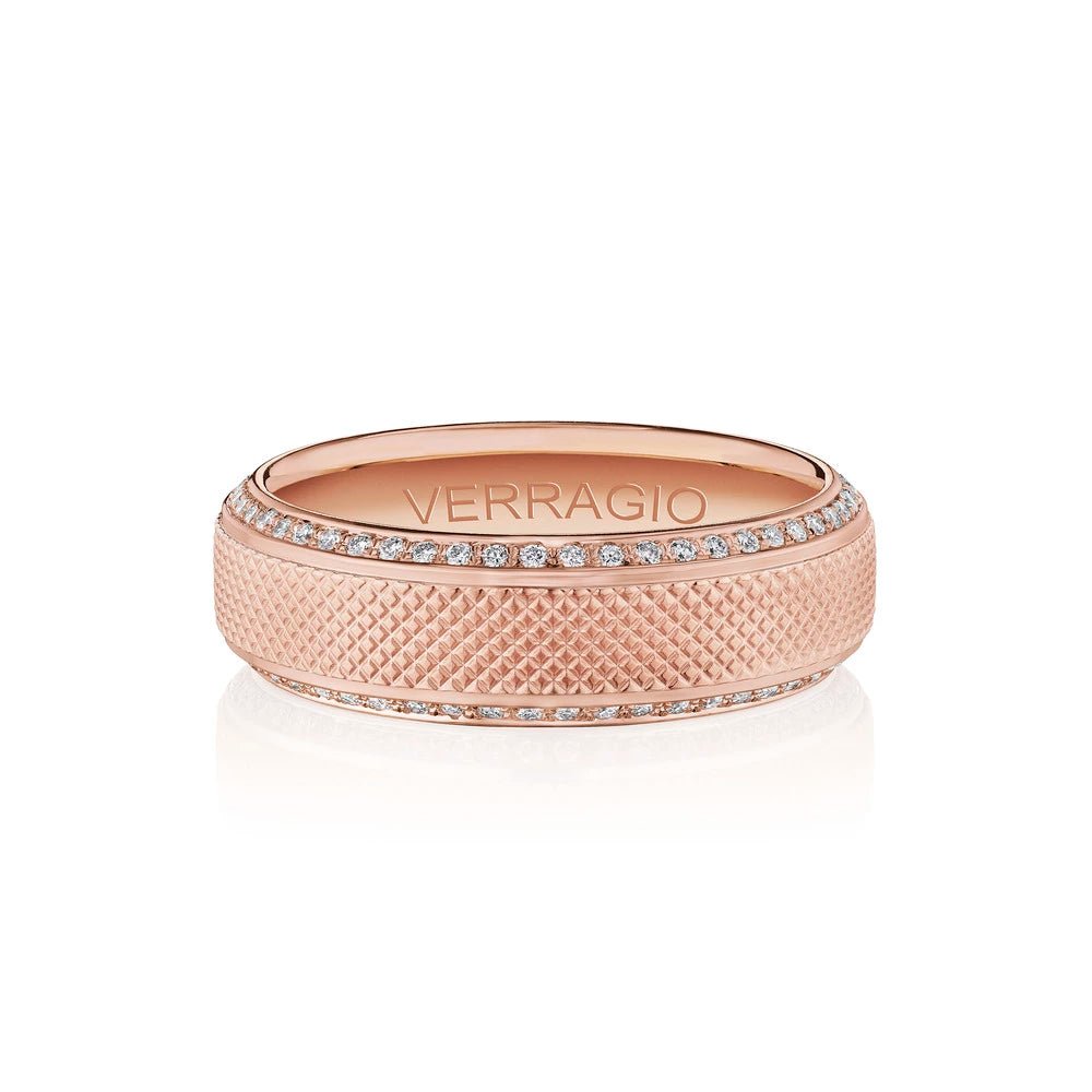 VWD-7917 VERRAGIO Men's Wedding Band Birmingham Jewelry Verragio Jewelry | Men's Diamond Wedding Band VWD-7917