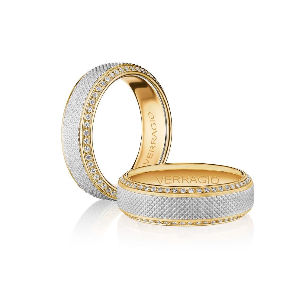 VWD-7917 VERRAGIO Men's Wedding Band Birmingham Jewelry Verragio Jewelry | Men's Diamond Wedding Band VWD-7917