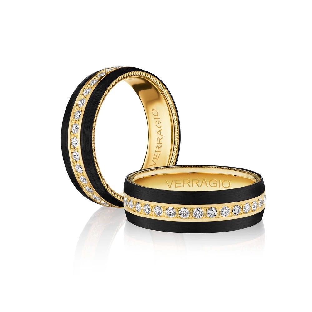 VWFXD-7503 VERRAGIO Men's Wedding Band Birmingham Jewelry Verragio Jewelry | Men's Diamond Wedding Band VWFXD-7503