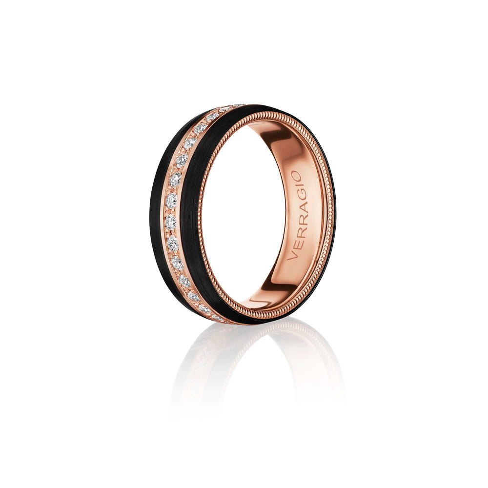 VWFXD-7503 VERRAGIO Men's Wedding Band Birmingham Jewelry Verragio Jewelry | Men's Diamond Wedding Band VWFXD-7503
