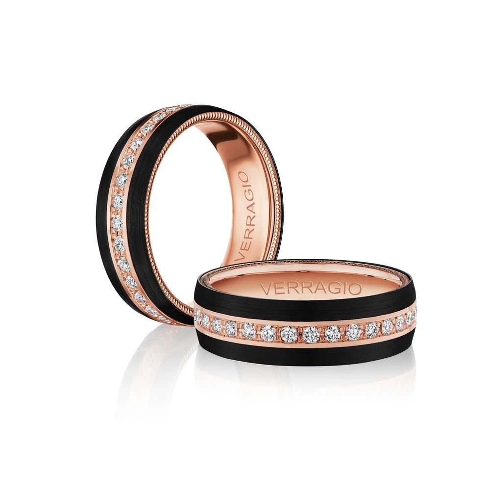 VWFXD-7503 VERRAGIO Men's Wedding Band Birmingham Jewelry Verragio Jewelry | Men's Diamond Wedding Band VWFXD-7503