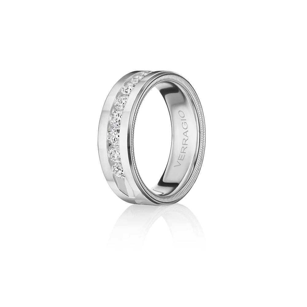 VWRD-7703 VERRAGIO Men's Wedding Band Birmingham Jewelry Verragio Jewelry | Men's Diamond Wedding Band VWRD-7703