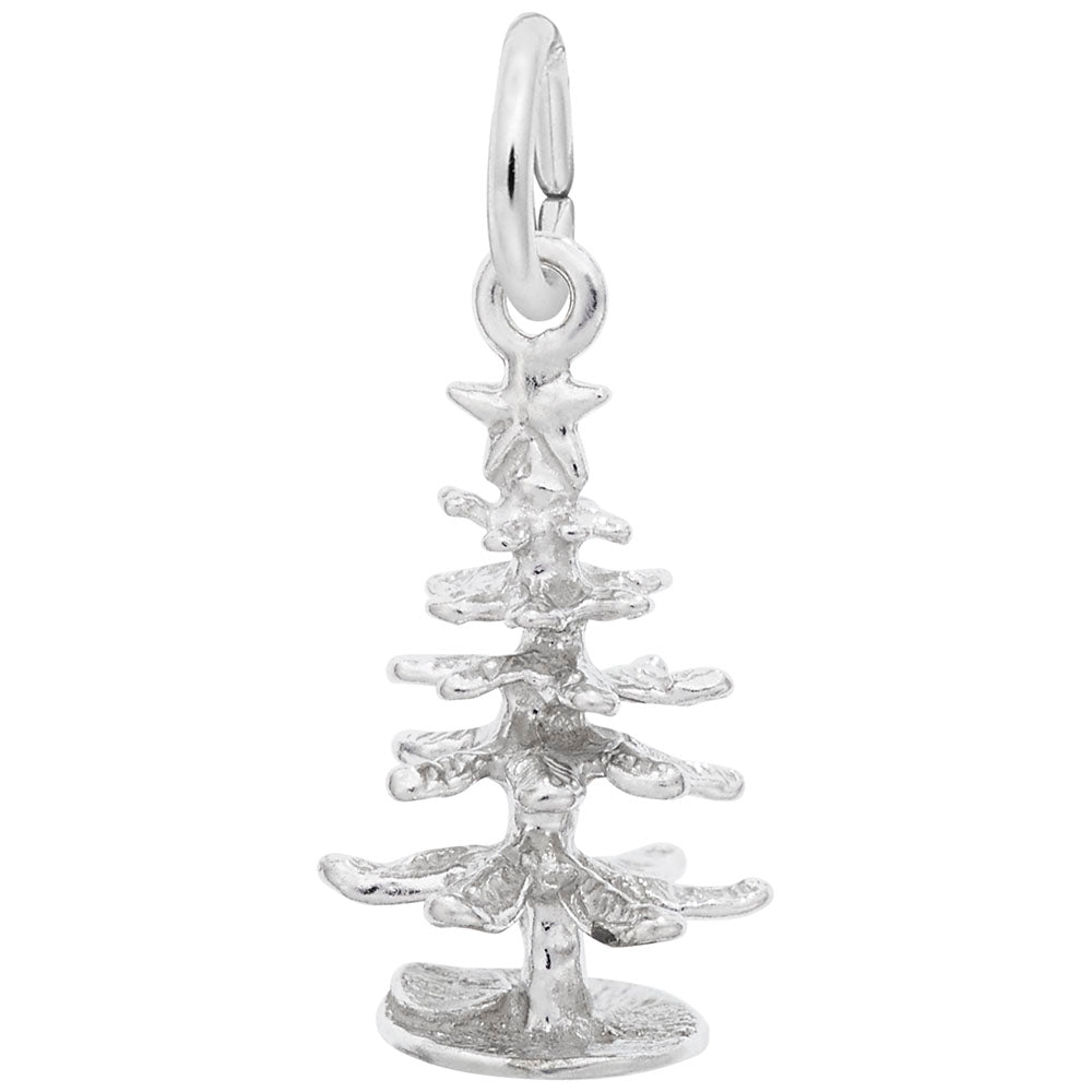 Rembrandt Charms - Small Christmas Tree Charm - 0616 Rembrandt Charms Charm Birmingham Jewelry
