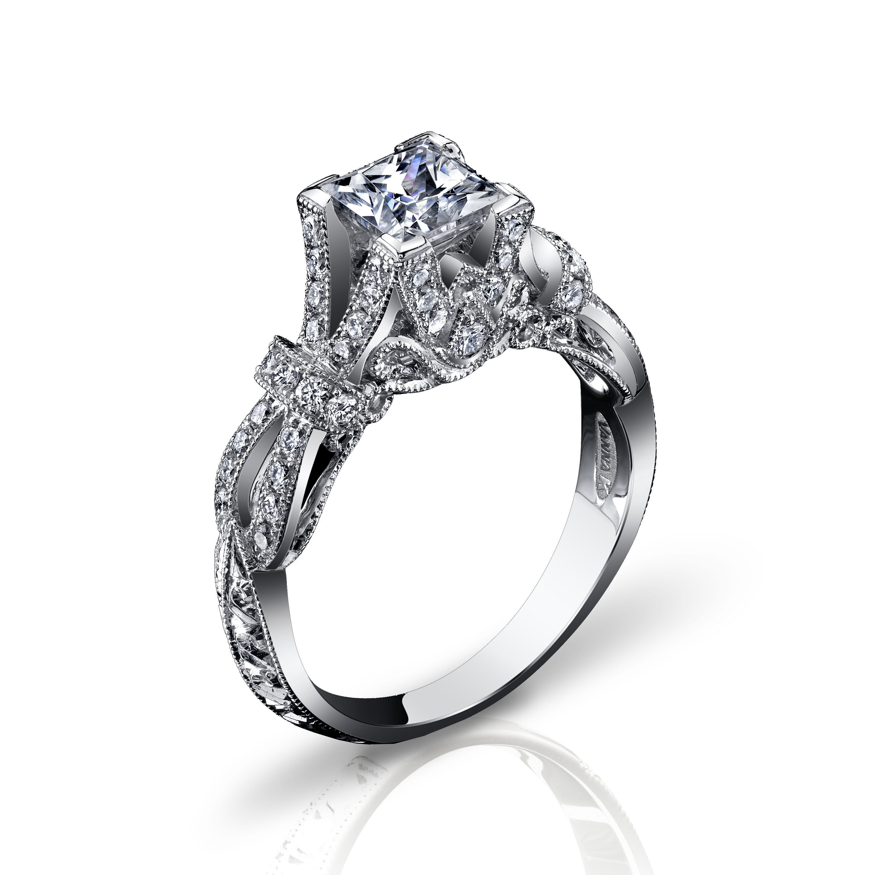 Vanna K - 18RGL00507DCZ VANNA K Engagement Ring Birmingham Jewelry