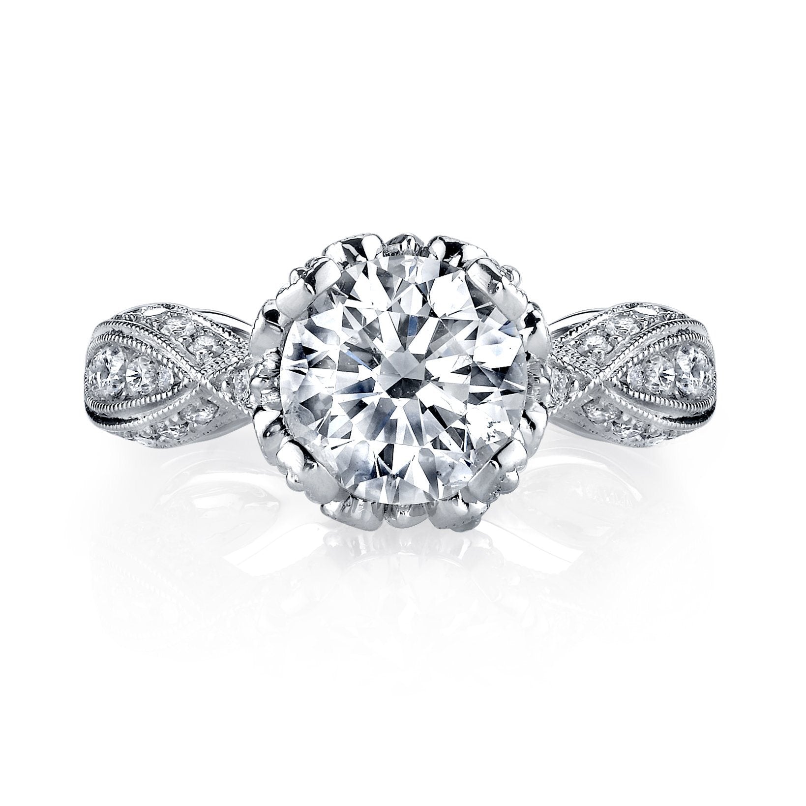 Vanna K - 18RGL02952DCZ VANNA K Engagement Ring Birmingham Jewelry