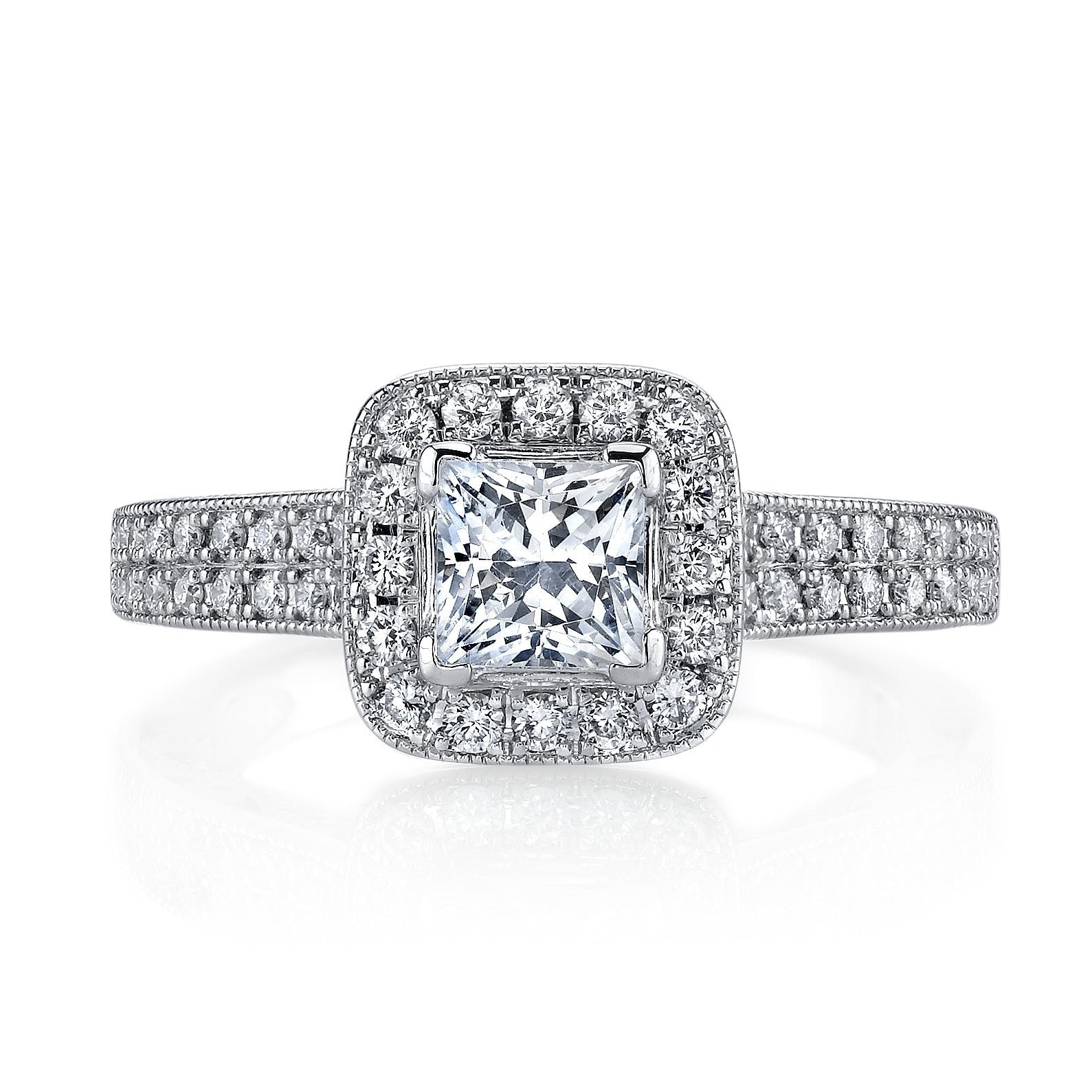Vanna K - 18RM060231DCZ VANNA K Engagement Ring Birmingham Jewelry