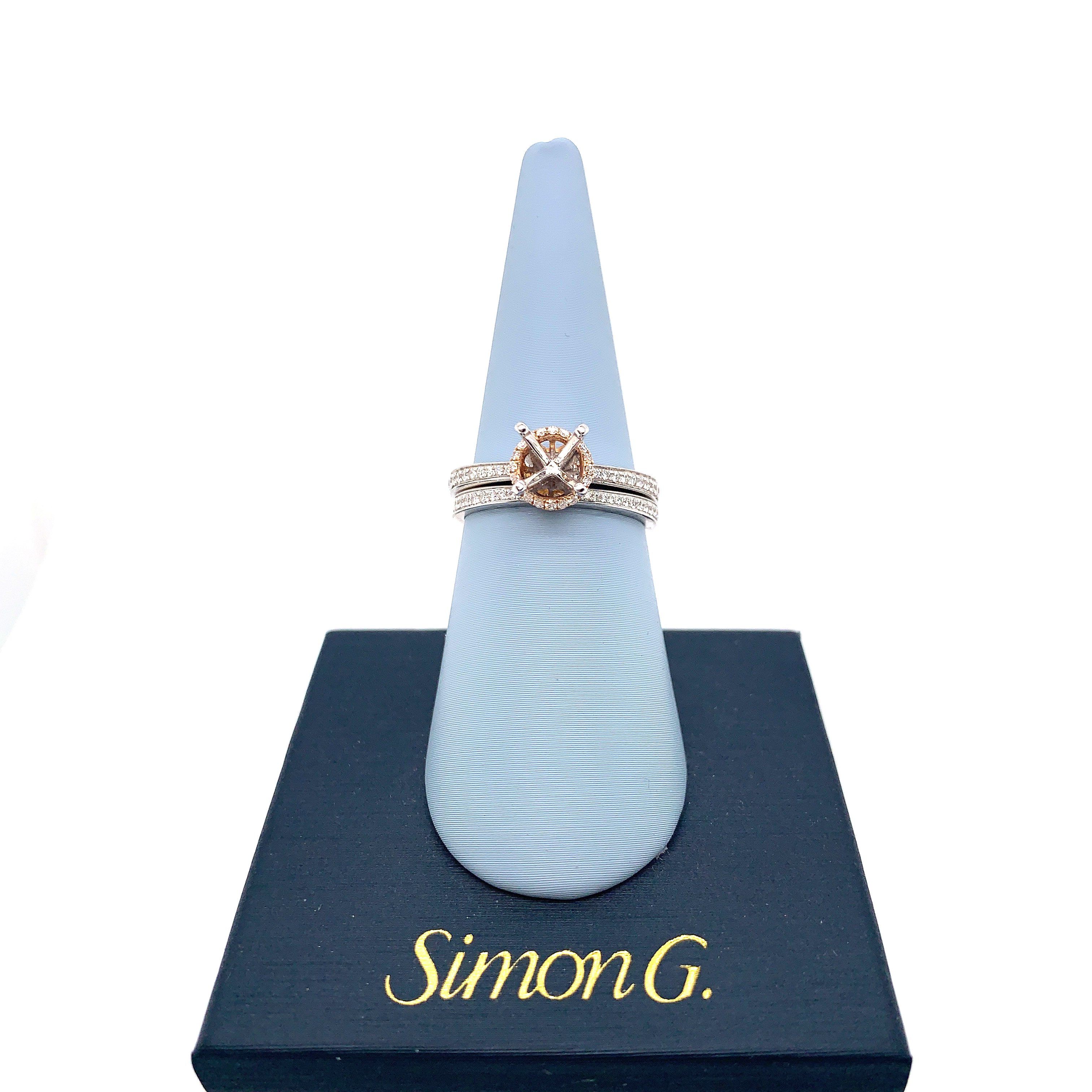 Simon G - MR2530 Simon G Engagement Ring Set Birmingham Jewelry