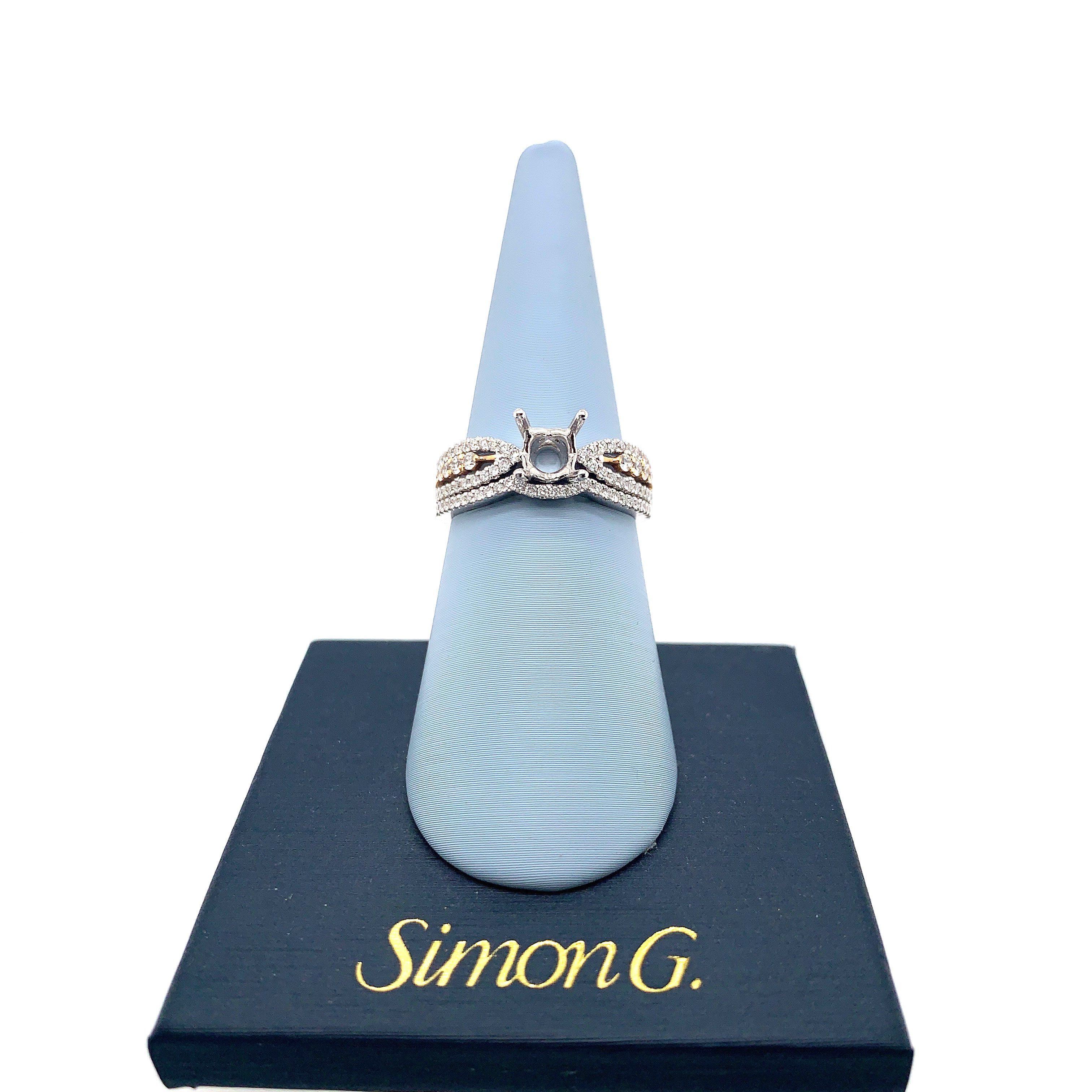 Simon G - MR2321 Simon G Engagement Ring Set Birmingham Jewelry