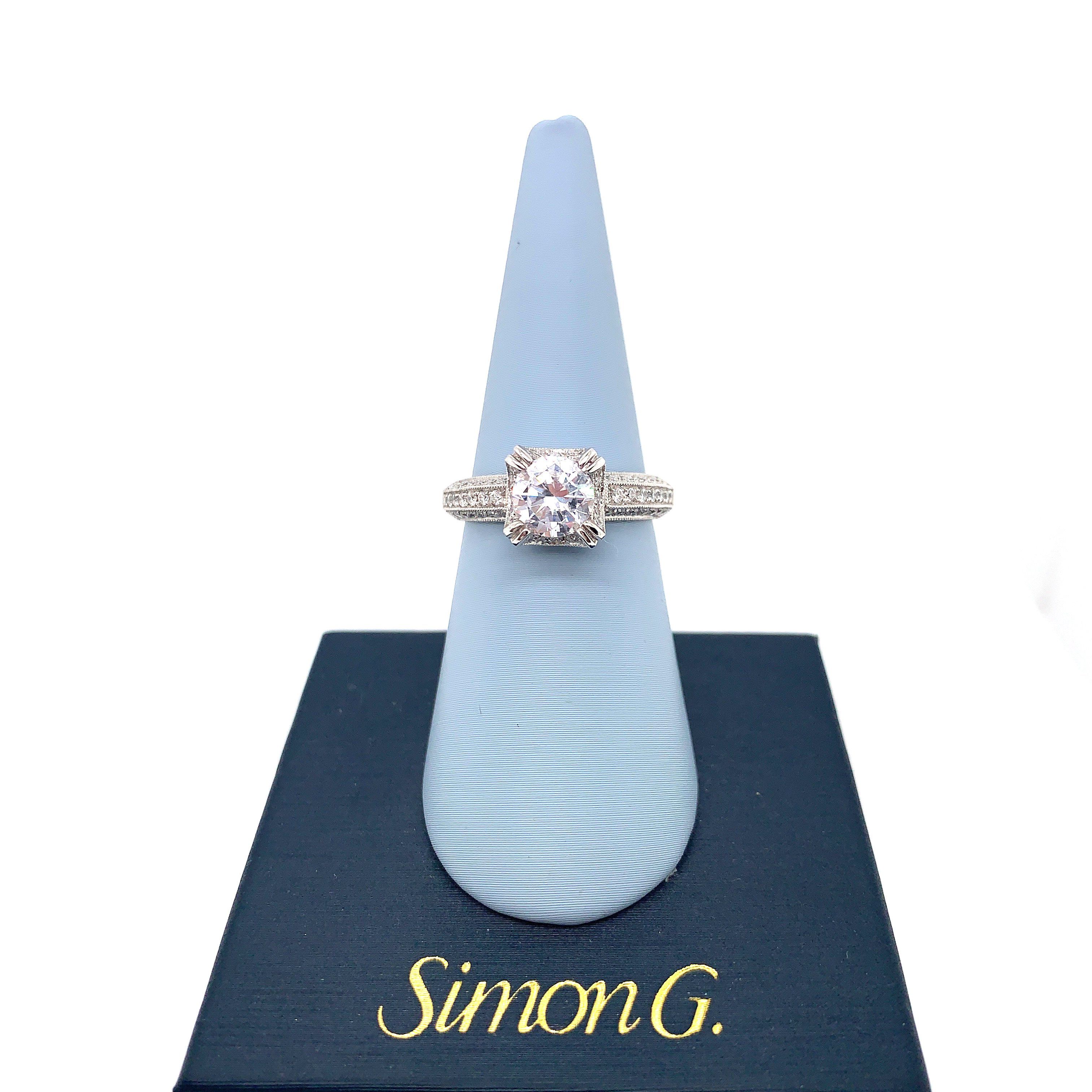 Simon G - NR155 Engagement Ring Simon G Engagement Ring Birmingham Jewelry