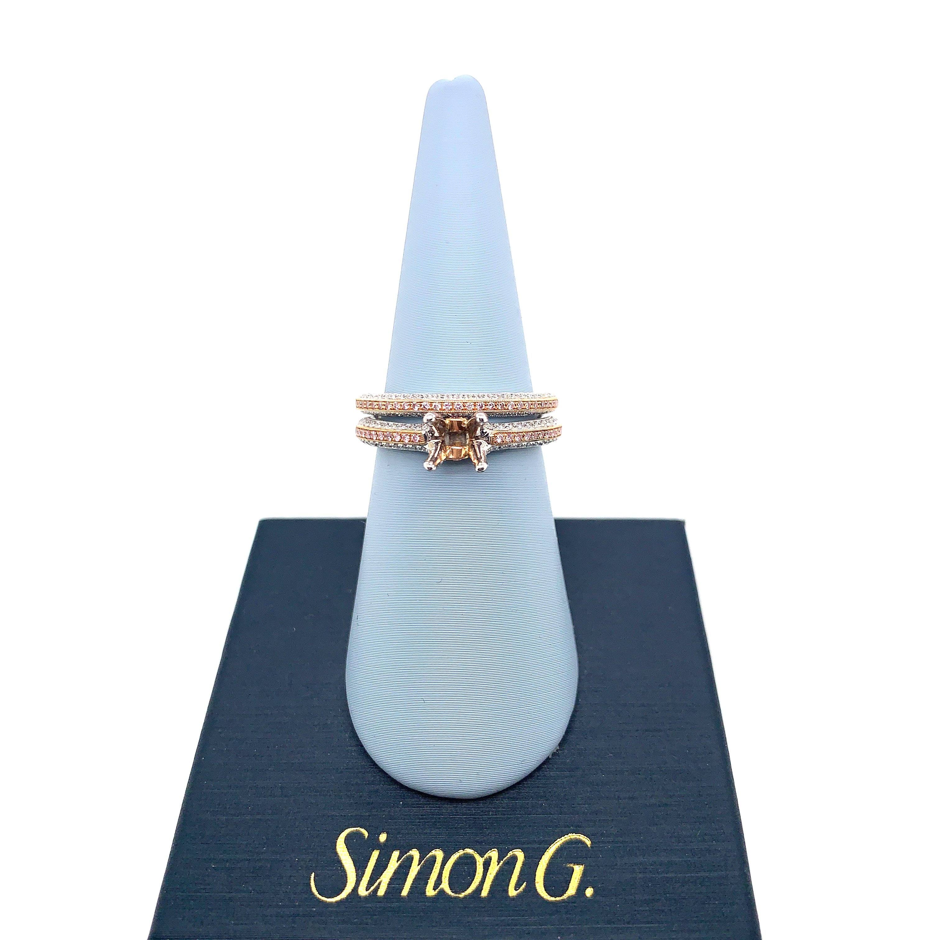Simon G - LP1846 Simon G Engagement Ring Set Birmingham Jewelry