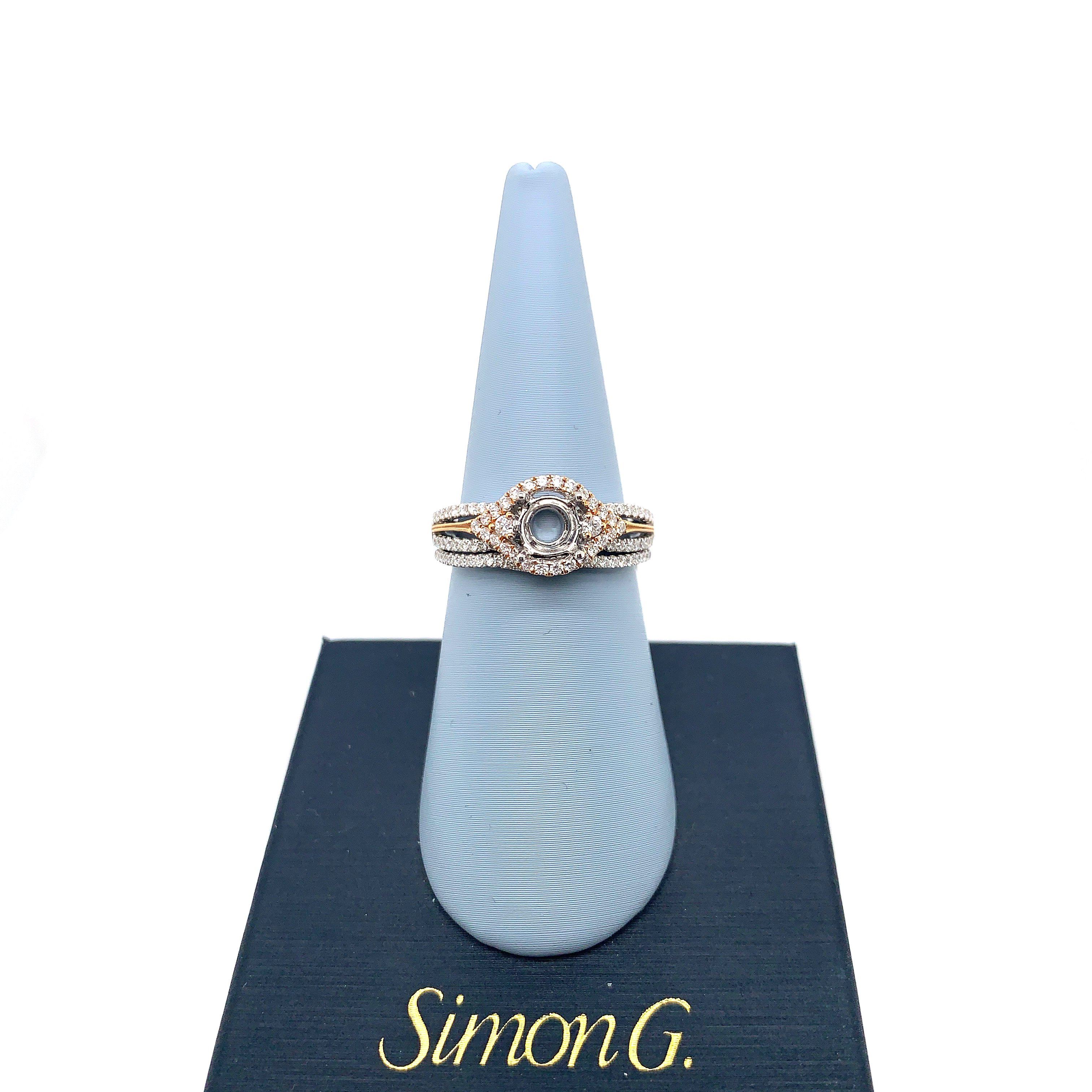 Simon G - MR1815 Simon G Engagement Ring Set Birmingham Jewelry