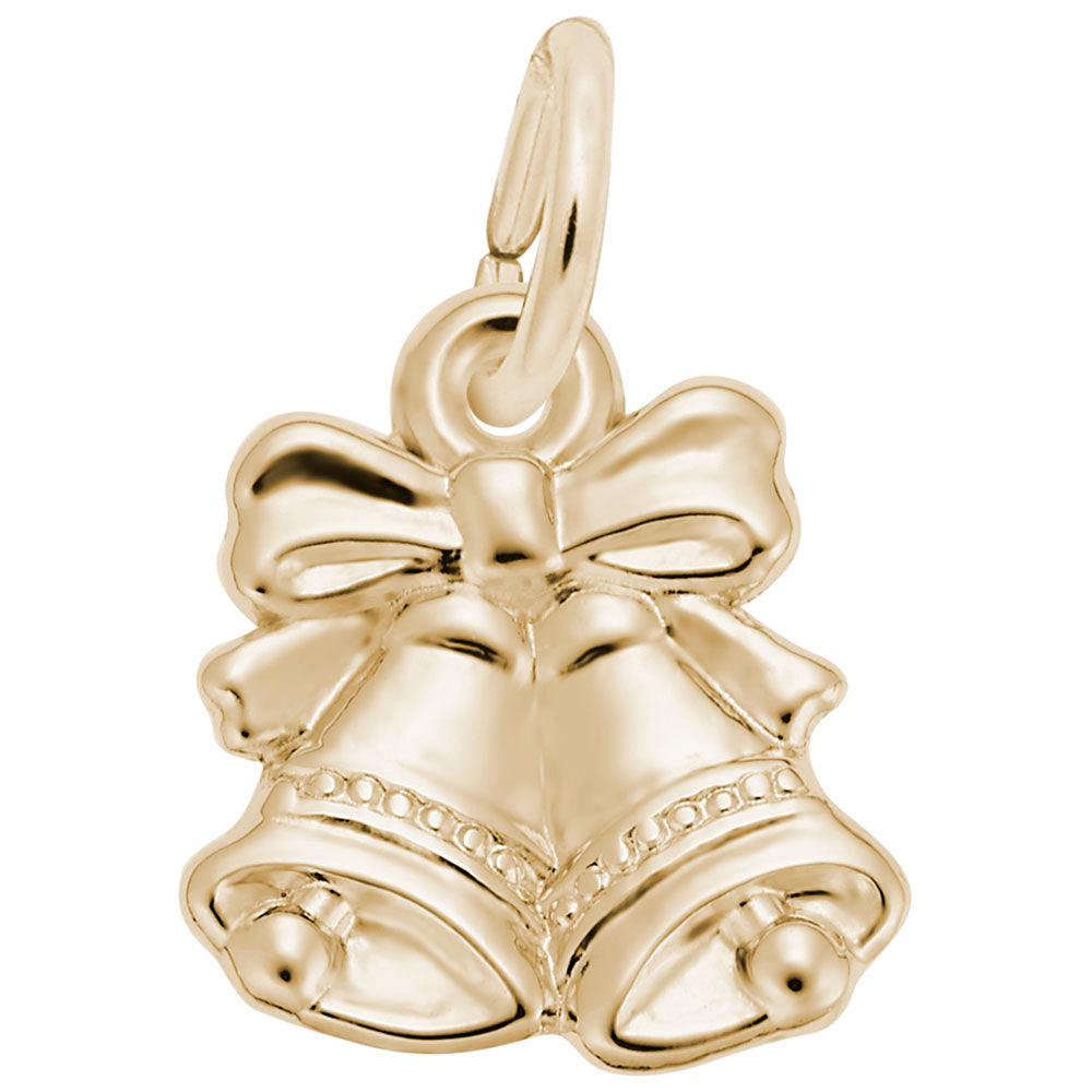 Rembrandt Charms - Christmas Bells Charm - 2363 Rembrandt Charms Charm Birmingham Jewelry