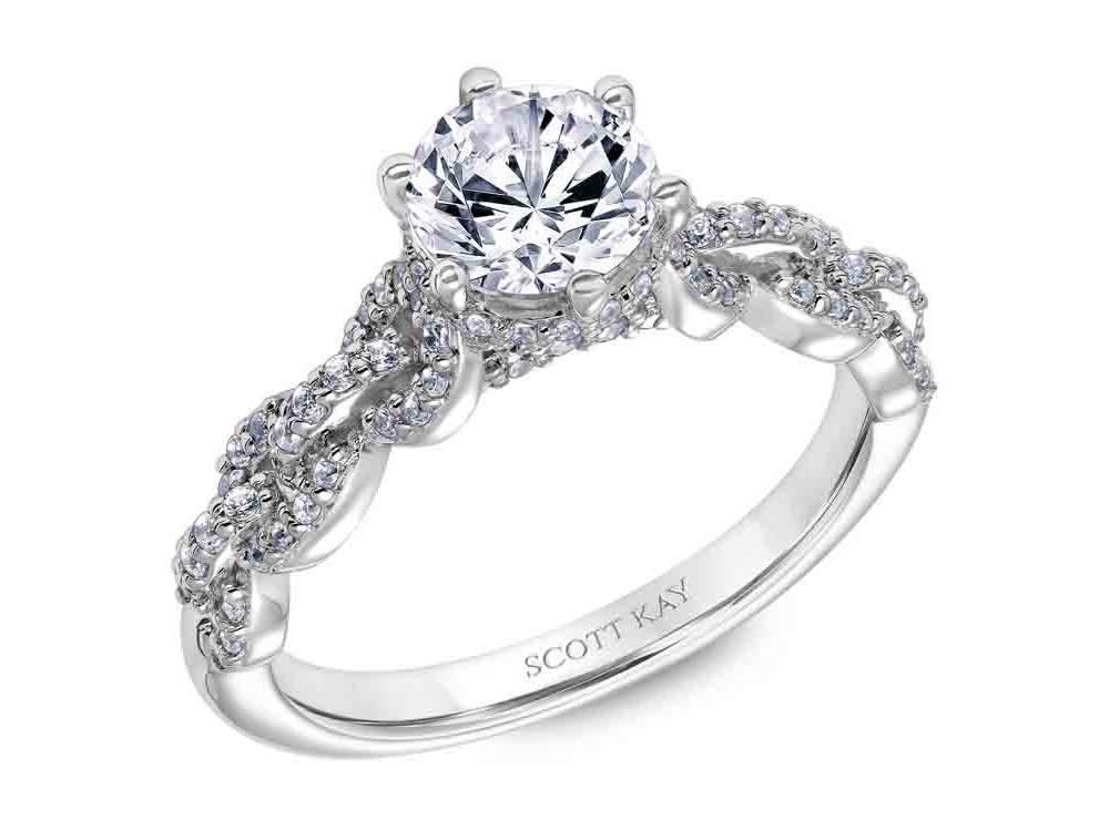 Scott Kay - SK6037 - Embrace SCOTT KAY Engagement Ring Birmingham Jewelry