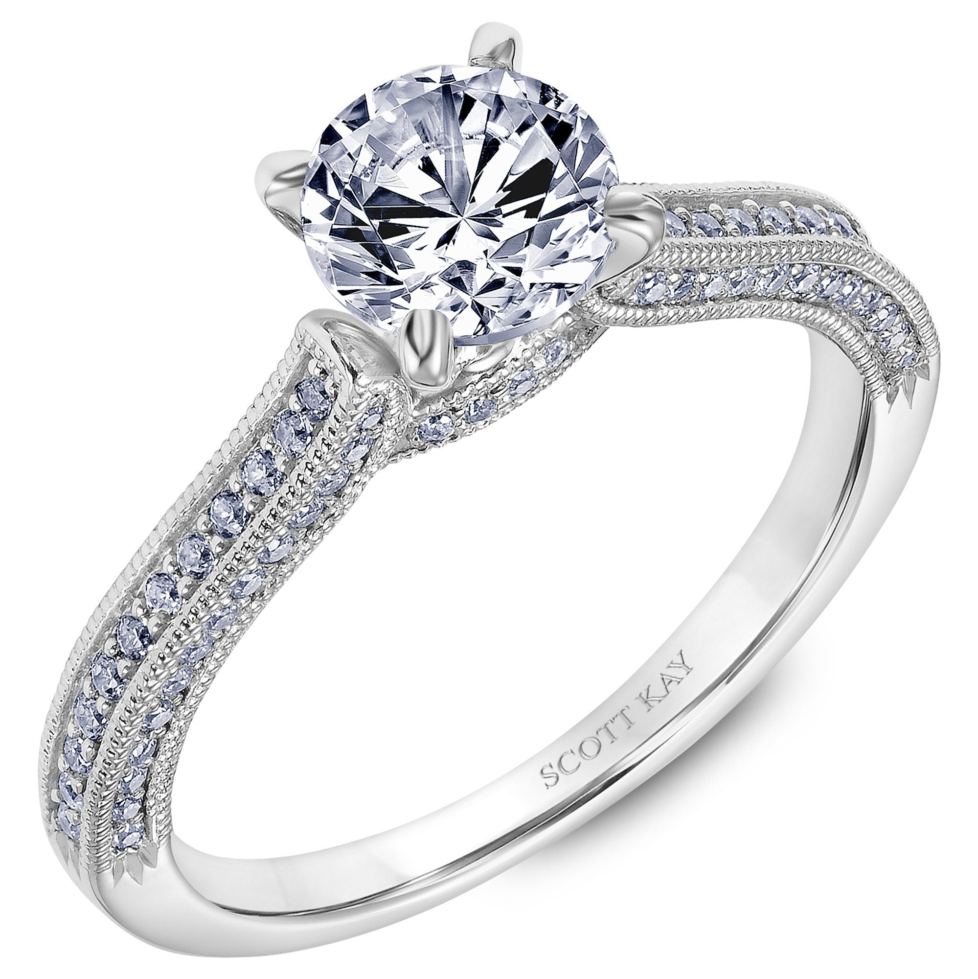 Scott Kay - SK6725 - Luminaire SCOTT KAY Engagement Ring Birmingham Jewelry