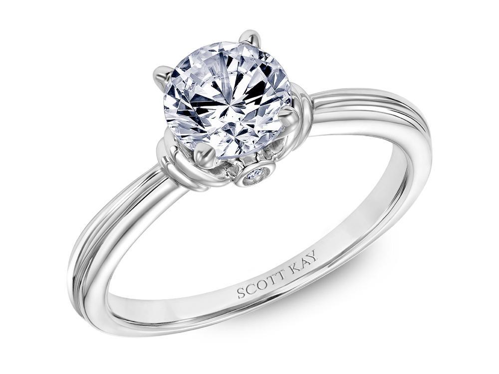 Scott Kay - SK8021 - Luminaire SCOTT KAY Engagement Ring Birmingham Jewelry