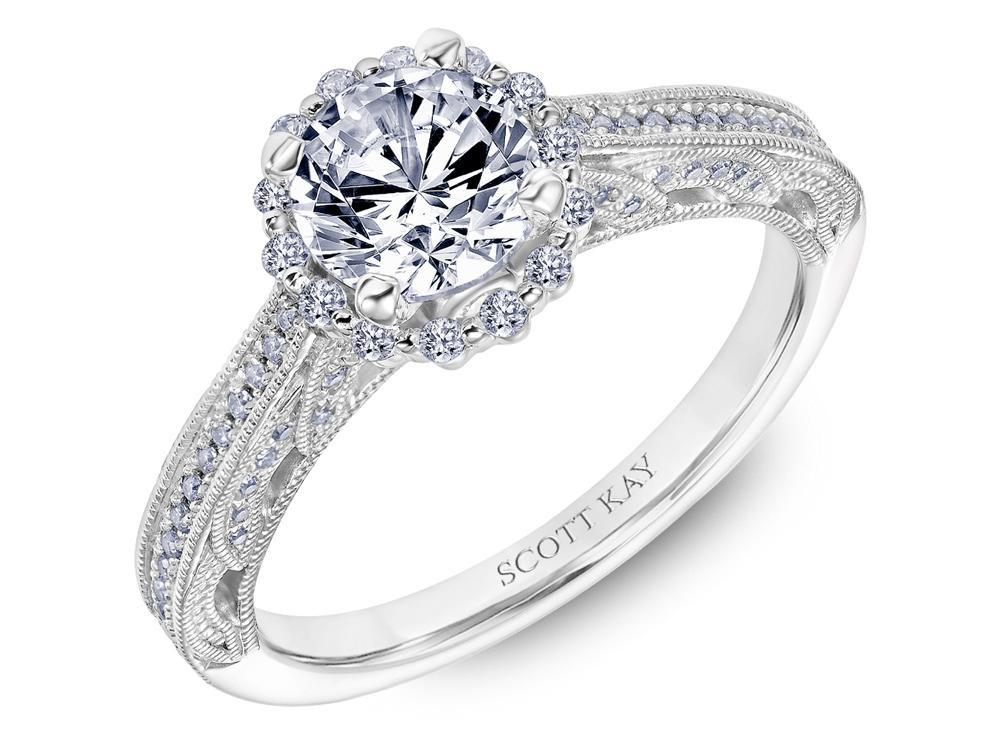 Scott Kay - SK8041 - Parisi SCOTT KAY Engagement Ring Birmingham Jewelry