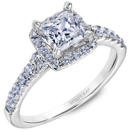 Scott Kay - SK8090 - Luminaire SCOTT KAY Engagement Ring Birmingham Jewelry