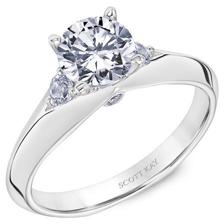 Scott Kay - SK8128 - Namaste SCOTT KAY Engagement Ring Birmingham Jewelry