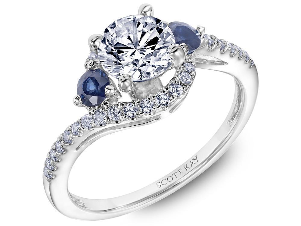 Scott Kay - SK8144 - Luminaire SCOTT KAY Engagement Ring Birmingham Jewelry