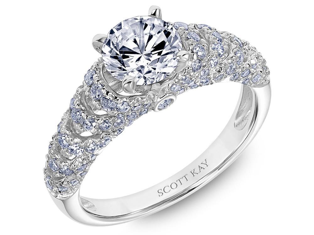 Scott Kay - SK8231 - Luminaire SCOTT KAY Engagement Ring Birmingham Jewelry