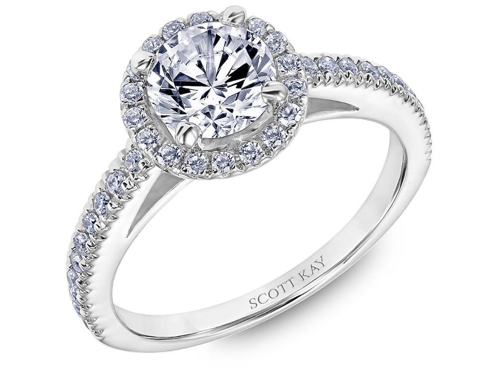 Scott Kay - SK8239 - Luminaire SCOTT KAY Engagement Ring Birmingham Jewelry