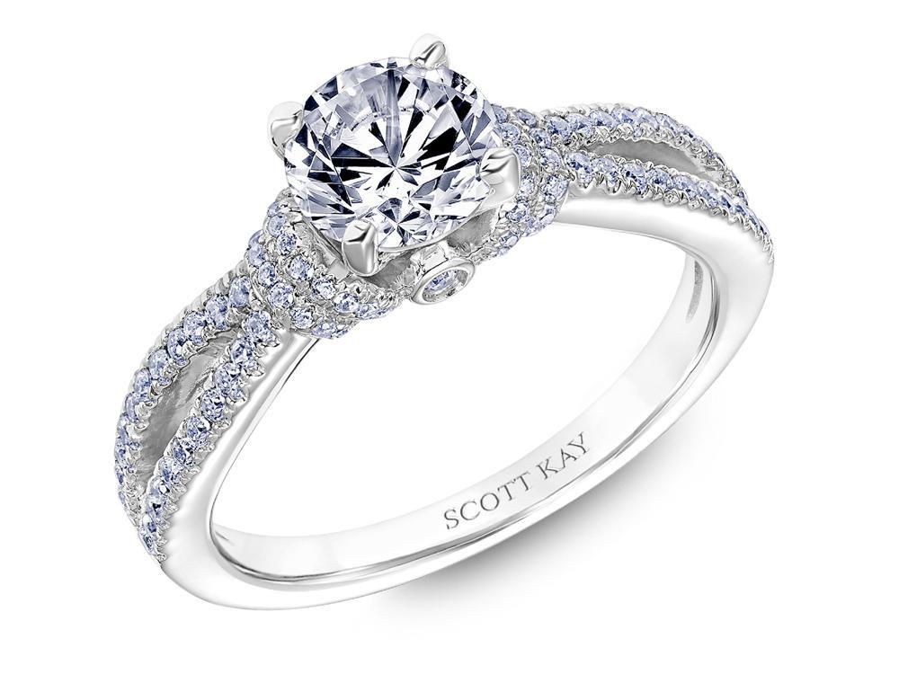 Kay jewelers twist hot sale engagement ring